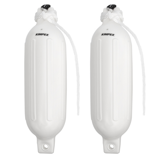 2 Pack Fender Kit w/ Fender Lines 5.5''x20'' White