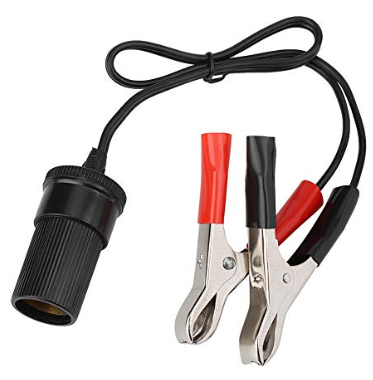 [3551442635] Power Socket With Battery Clips