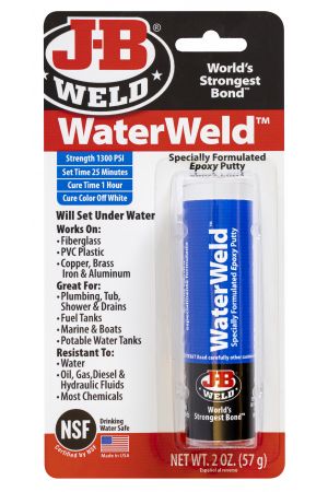 JB Waterweld Epoxy Putty 2 OZ.