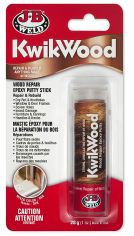 Epoxy JB Weld Pour Bois 1oz.