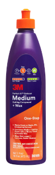 [600-36105] Mediu Cutting Polish plus Wax 473ml
