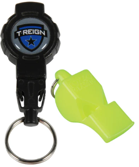 Pealess whistle w T-reign