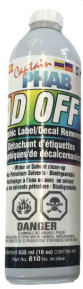 AD Off Graphic Label/Decal Remover 535ml