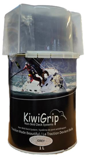 KiwiGrip Non-Skid Deck System Gris