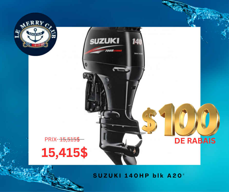 Suzuki 140HP blk A20 ( CX 21 R 2025)