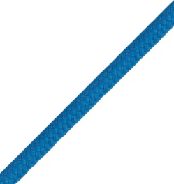 [47pyb 3166013] Corde Polyester Yacht Braid 3/16 Bleu