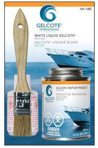 [721592  gc101-01ad] Gelcoat White 250ml