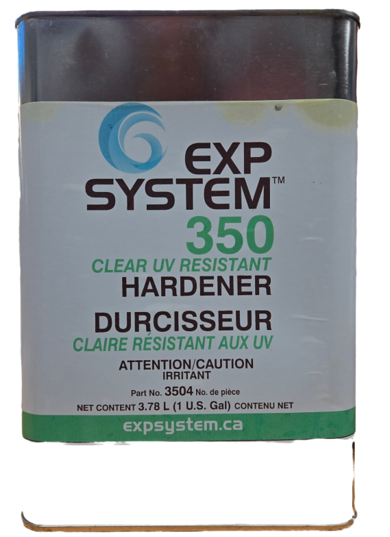 [573171035046] EXP System 350 Clear UV Resistant 3.78L