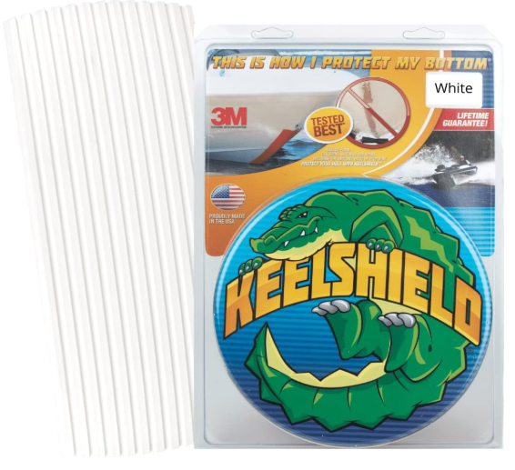 [604014000034] 6' White Keelshield