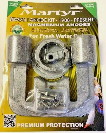[888-11115] Anode Kits Bravo 1988- Present