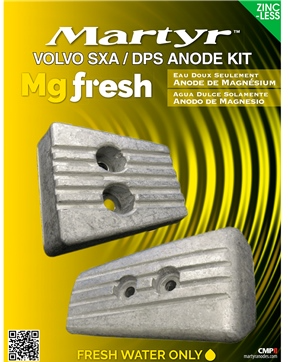 [628309170516 / 734469] Anode Volvo Mag Sxa/Dps Anode Kit