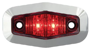 [719249528816] Mini Sealed LED Clearance/Marker Light Red