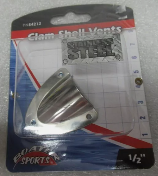 Vents Clam Shell 1/2