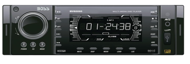 [79148911314] Audio Systems BOSS BV6550 In-Dash DVD Player