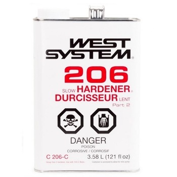 West System 206 Slow Hardener 3.58L