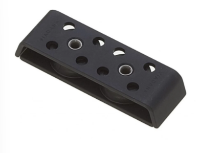 2-Sheave Deck Organizer 3/8" Line