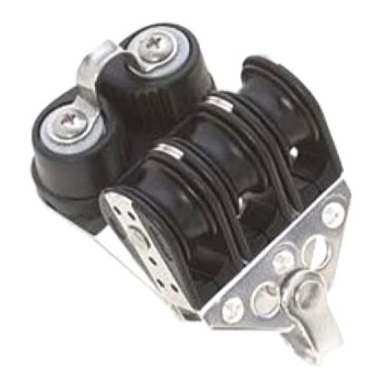 Triple Block w/Cam BB 3/8" Line