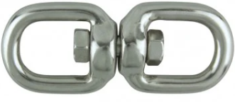 [m661 15611] EYE/EYE SWIVEL 3/16 