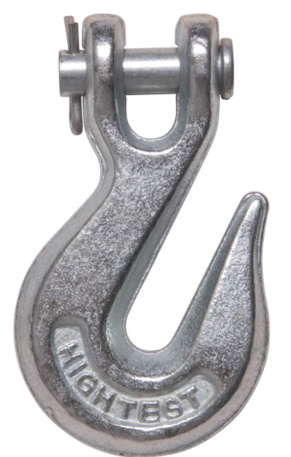 [m997 13264] Heavy Duty Clevis Hook 1/4 1000lbs