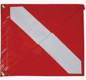 [7902820] Diver Down Flag 13''x15''