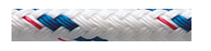 [2113-08-00600 753963050338] Corde Sta-Set 1/4  Bleu Fleck