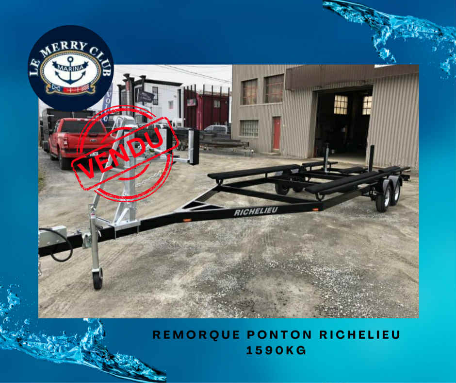 Remorque Ponton Richelieu 1590Kg 1E