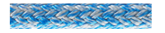 [8ebe  2503A-08-00600] Corde Endura Braid Euro 5/16 Bleu