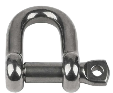 1/4'' D-Shackle-Forged