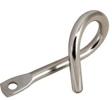 MAIN SAIL HOOK 3-1/4 LOA 1/4 BOLT