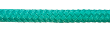 [48pyb 3166014] Cord Polyester Yacht Braid 3/16 Green
