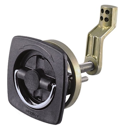 [621-09321] Flush Lock, Blk