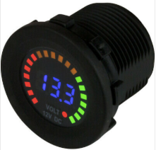 Rainbow Dial Voltmeter 5V-15V