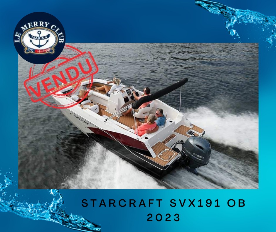 Starcraft SVX 191 OB Mercury 150HP Pro