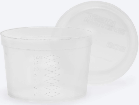 Poly Mixing pot 32oz