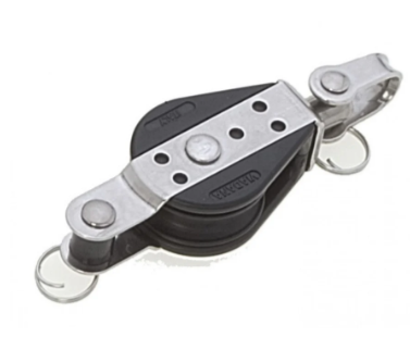 [VE5 11-64] SINGLE BLOCK SWIVEL/BECKET LINE 5/16