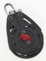 [VI4 14-10] SINGLE BLOCK  W/SWIVEL  LINE 3/8