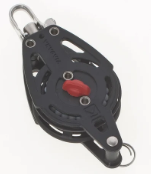 [VI5 14-11] SINGLE BLOCK  SWIVEL BECKET LINE 3/8