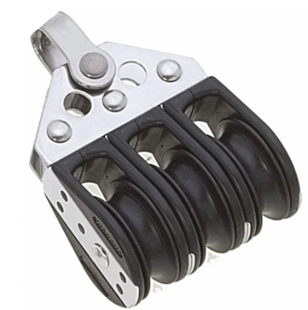 [VE12 11-68] TRIPLE BLOCK W/BECKET LINE 5/16