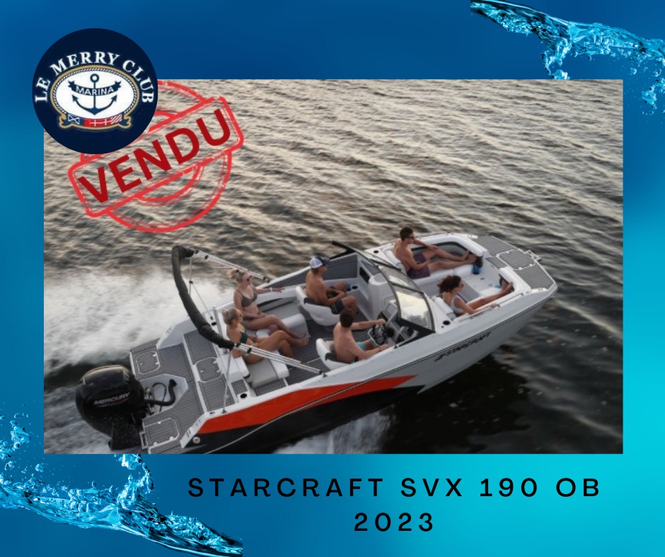 Starcarft SVX 190 OB 2023 Suzuki 140HP