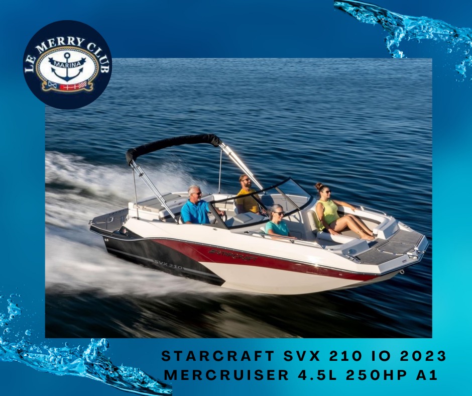 SVX 210 IO Merc. 4.5L 250Hp