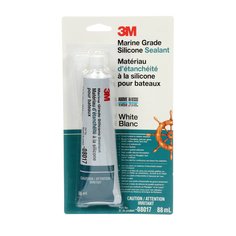 [08017 600-08017] Marine Grade Silicone Sealant White 88mL
