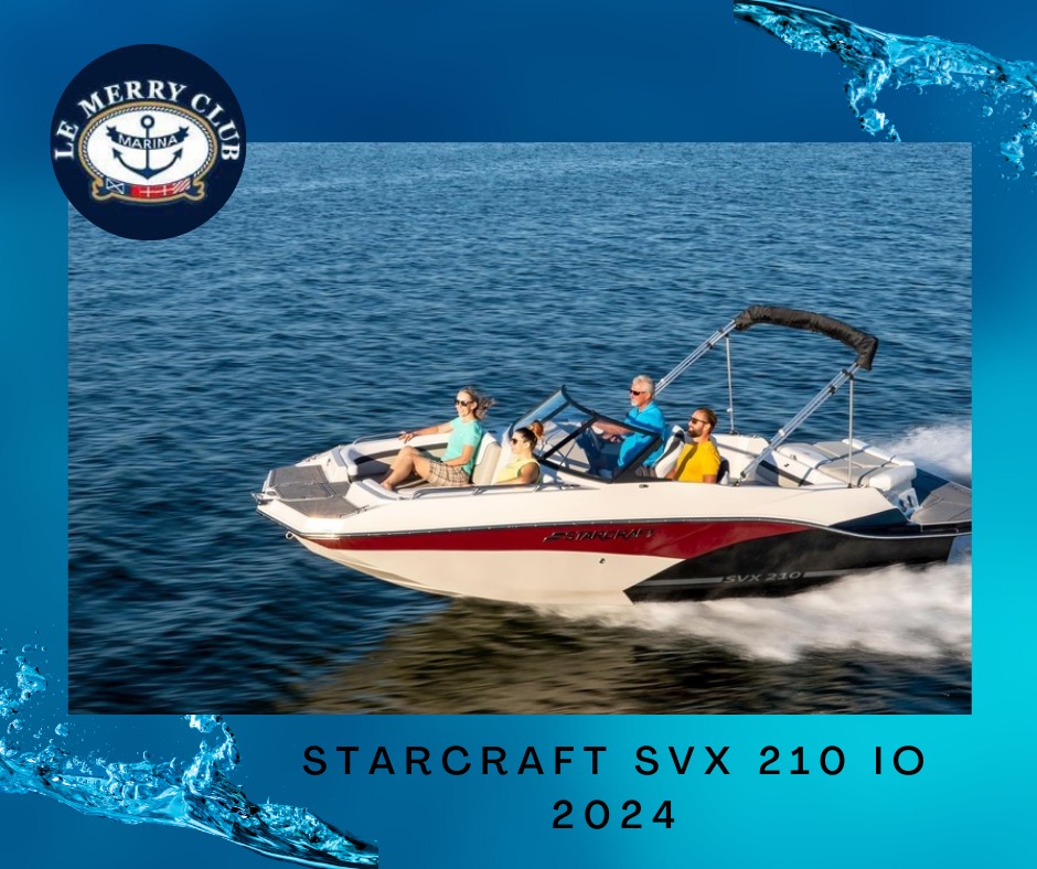 Starcraft SVX 210 IO 2024 Mercruiser 4.5L  250HP A1