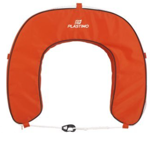 [9990-412 63750] Buoy Horseshoe Orange