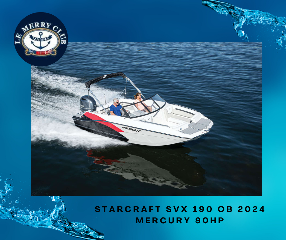 Starcraft SVX 190 OB 2024  Mercury Prerig