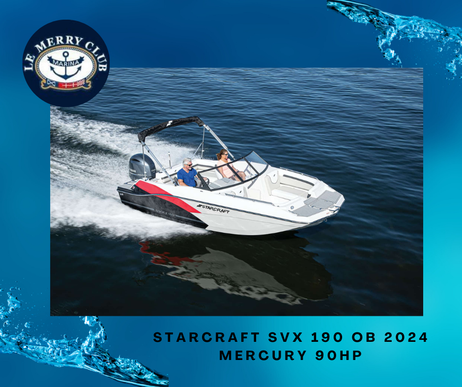 Starcraft SVX 190 OB 2024 Mercury prerig