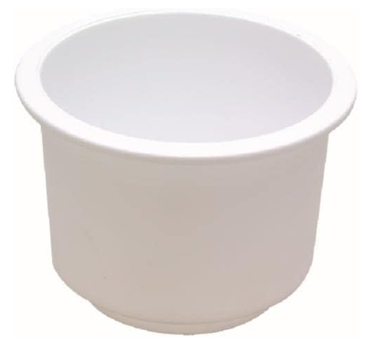 [7263855] Recessed Drink Holder, Blanc