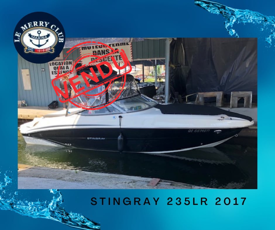 235LR Stingray 2017 Mercruiser 4.5L MPI 250HP B3