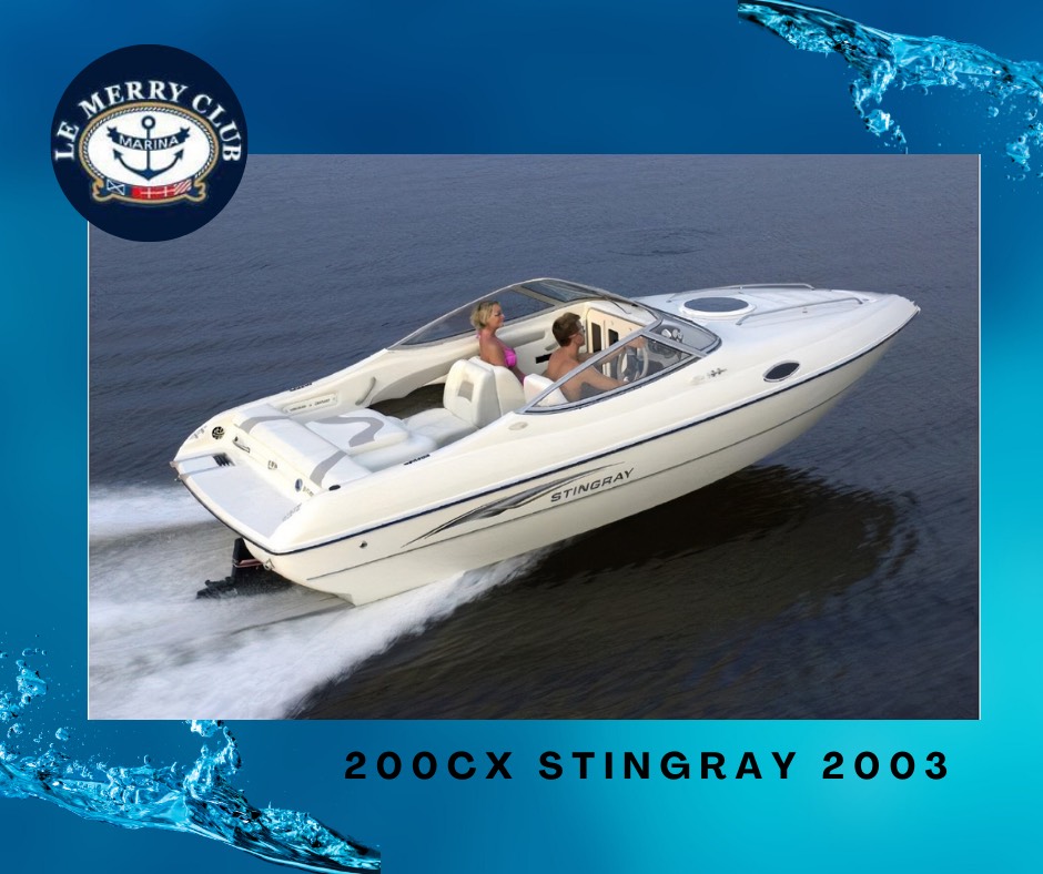 200CX Stingray 2003 Mercruiser 4.3L MPI 220HP A1