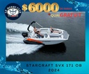 Starcraft SVX 171 OB 2024 Mercury PRÈCONFIGURÈ