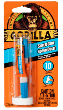 [7900301] Gorilla Super Glue 2tubes